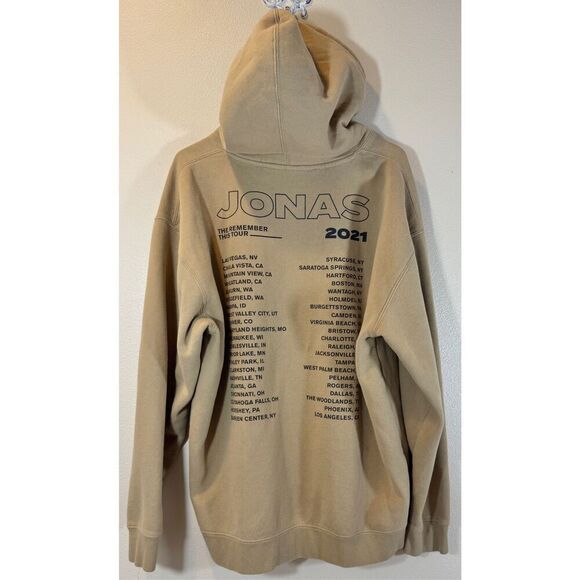 Jonas Brothers “The Remember This Tour” 2021 Hoodie Sweatshirt Women’s XL - Picture 3 of 8